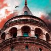 Galata Tower Building paint by numbers