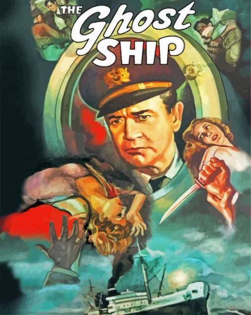 Ghost Ship Movie paint by numbers