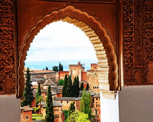 Granada Andalusia Paint By Number