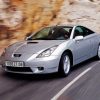 Grey Toyota Celica Car paint by numbers