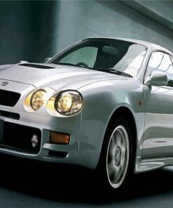 Grey Celica Car paint by numbers
