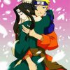Haku And Naruto Hug Paint By Number