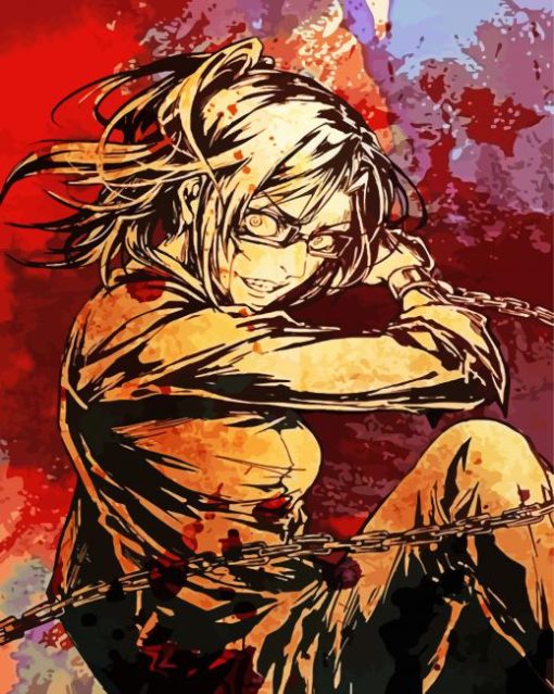 Hanji Attack On Titan Art paint by numbers