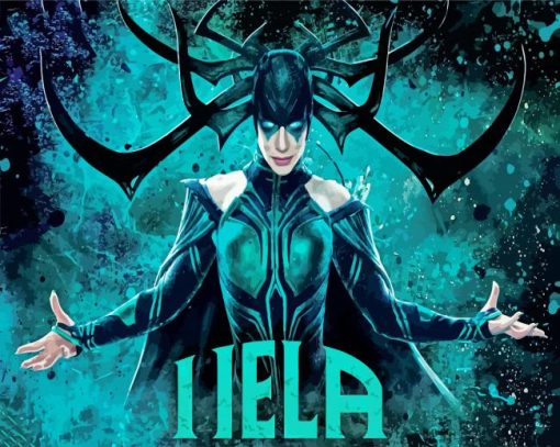 Marvel Hela Paint By Number