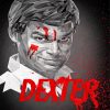 Illustration Of Dexter Serie Paint By Number