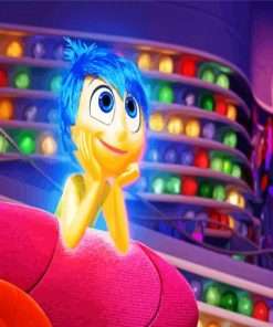 Joy Inside Out Animation paint by numbers