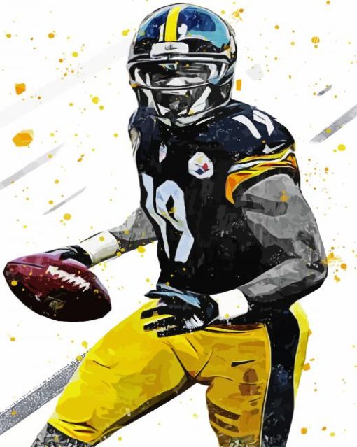 JuJu Smith Schuster Art Paint By Number