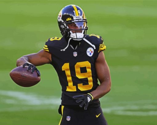 The Footballer JuJu Smith Schuster Paint By Number