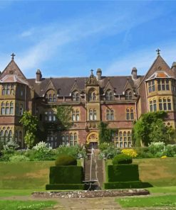 Knightshayes Court Tiverton paint by numbers