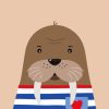 Little Walrus paint by numbers