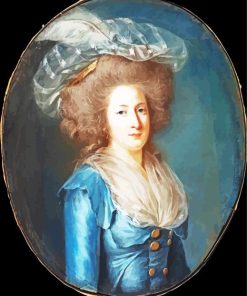 Madame Elisabeth De France Paint By Number
