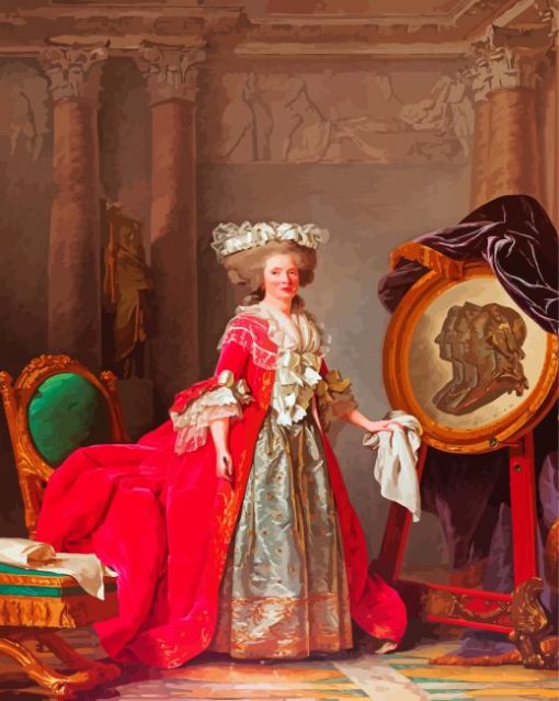 Madame Victoire Of France Guiar Paint By Number