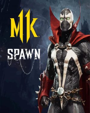 Marvel Spawn paint by numbers