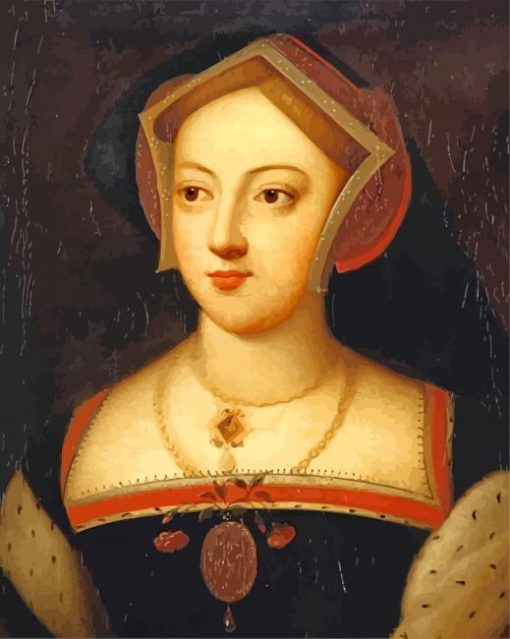 Mary Boleyn paint by numbers