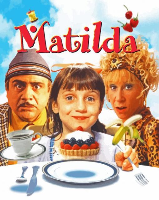 Matilda Movie Poster Paint By Number