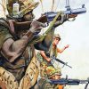 Military Soldiers paint by numbers