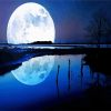 Moonlight Reflection paint by numbers