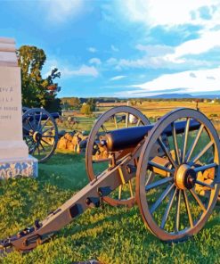 National Military Park Gettysburg Paint By Number