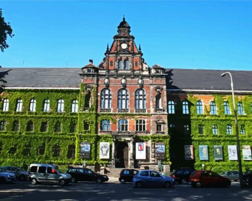 National Museum in Wroclaw paint by numbers