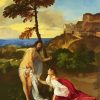 Noli Me Tangere by Tiziano paint by numbers