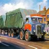 Old Lorry Paint By Number