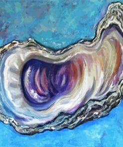 Oyster Shell Art Paint By Number