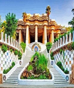 Park Guell Barcelona Paint By Number