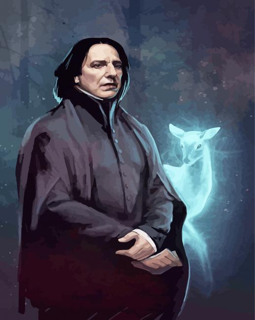 Professor Severus Snape Paint By Number