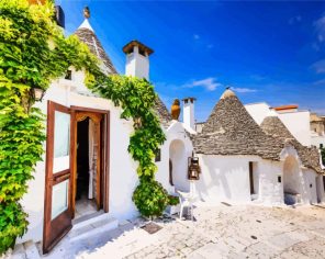 Puglia Houses Paint By Number