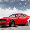 Red Hellcat Car paint by numbers