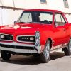 Red Classic Gto Car Paint By Number