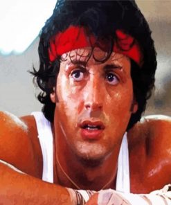 Rocky Balboa paint by numbers