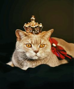 Royal Cat Pet paint by numbers