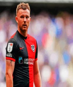 English Soccer Player Ryan Tunnicliffe Paint By Number