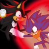 Sonic and Shadow paint by numbers