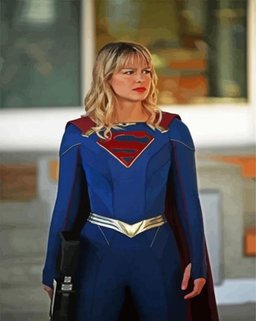 Kara Danvers The Supergirl Paint By Number