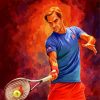 Tennis Players Roger Federer paint by numbers
