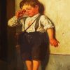 The Crying Little Boy Paint By Number