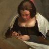 The Needlewoman Velazquez paint by numbers