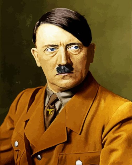 The Politician Adolf Hitler Portrait Paint By Number