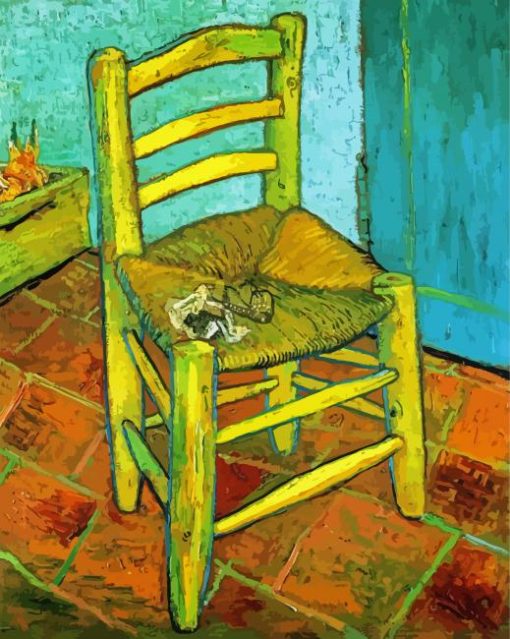 The Yellow Chair Art paint by numbers