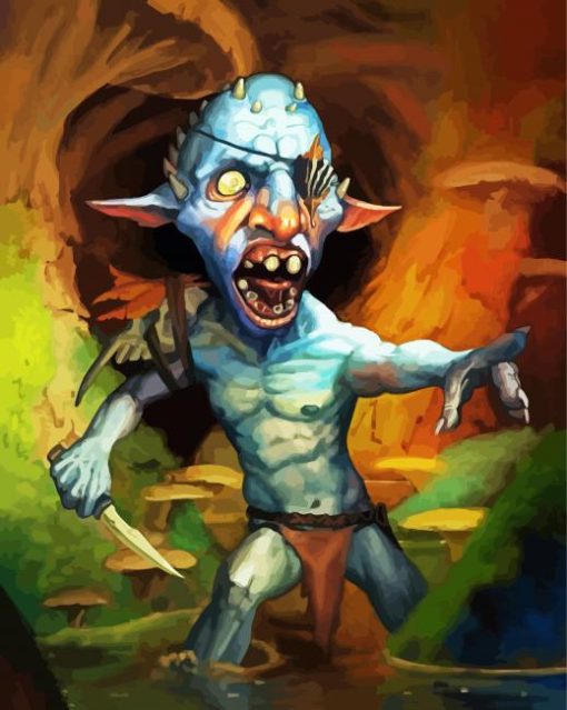 The Goblin Monster Paint By Number