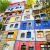 The View Of Hundertwasser House In Vienna Austria Paint By Number