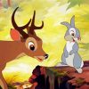 Thumper and Deer paint by numbers