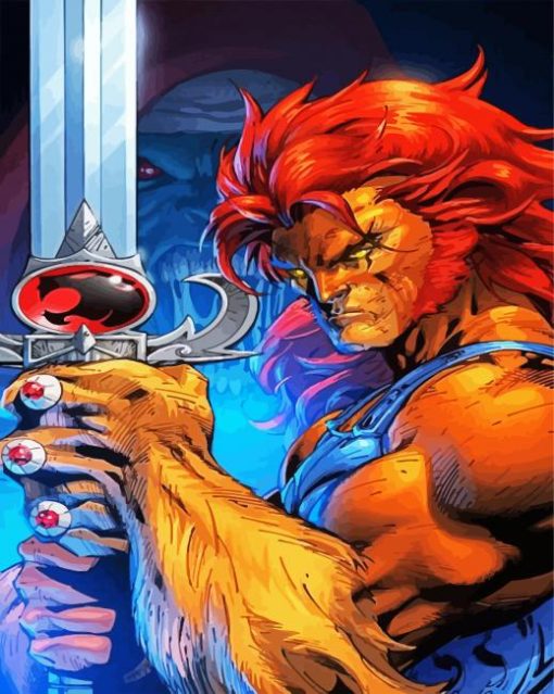 ThunderCats paint by numbers