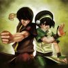 Toph Beifong and Zuko paint by numbers