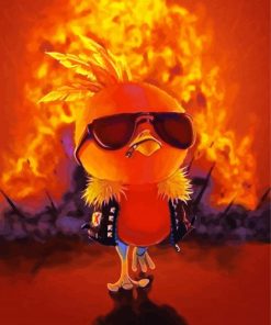 Pokemon Torchic Paint By Number