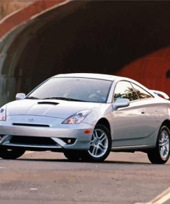 Toyota Celica paint by numbers