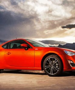 Toyota Sport Car paint by numbers
