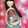 Unborn Baby Listening To Music Paint By Number